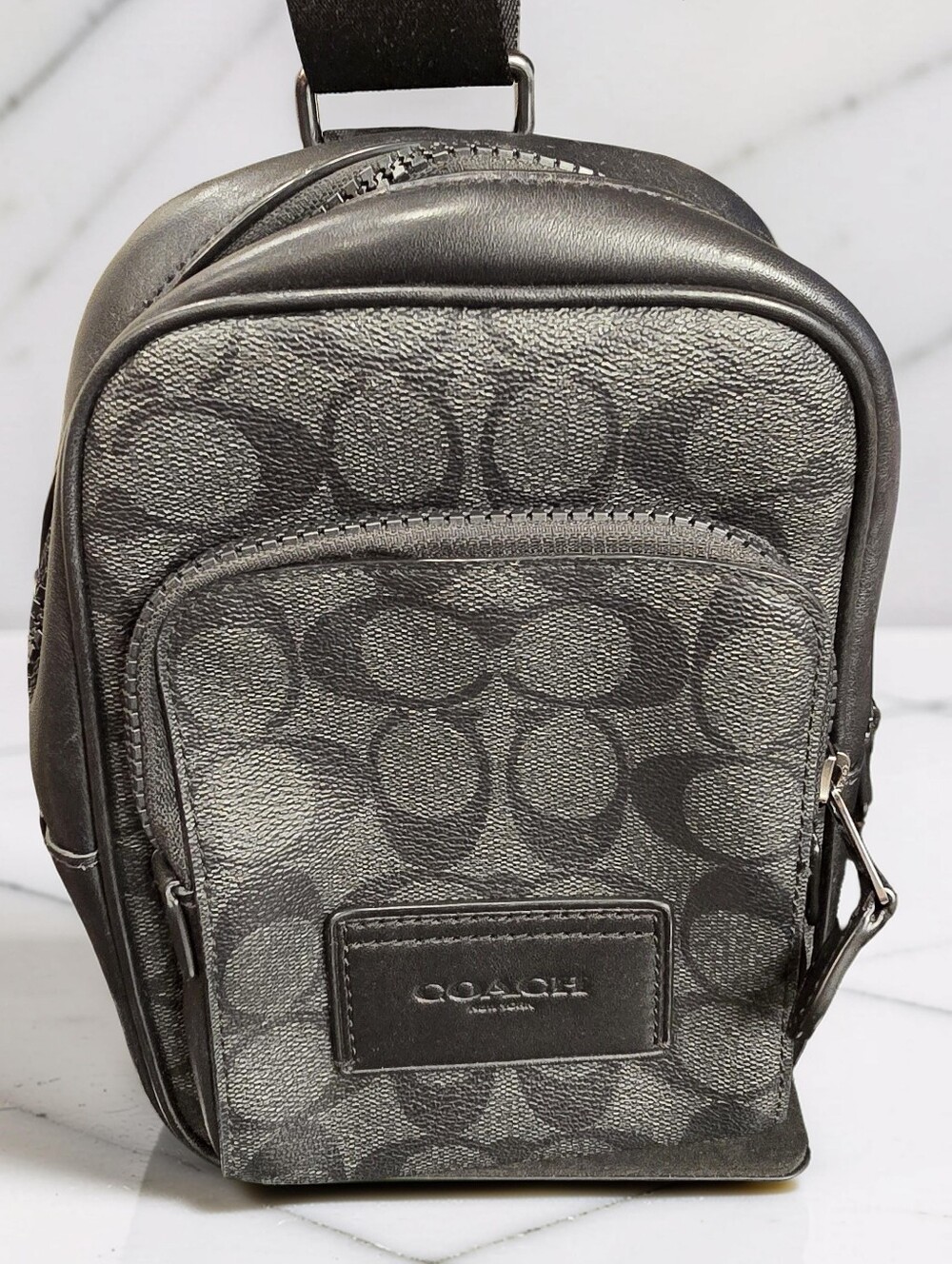 Coach Track Pack 14 / Racer Sling Bag - EUC - Picture 2 of 11
